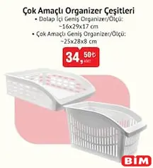ÇOK AMAÇLI ORGANİZER ÇEŞİTLERİ